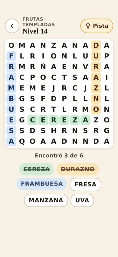 Sopa de letras